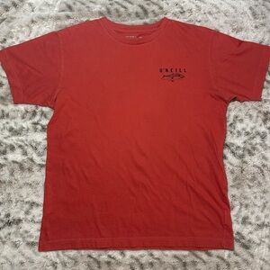 O'Neill T-shirt Men Shedron color Graphic Print Crew Neck Short Sleeve
